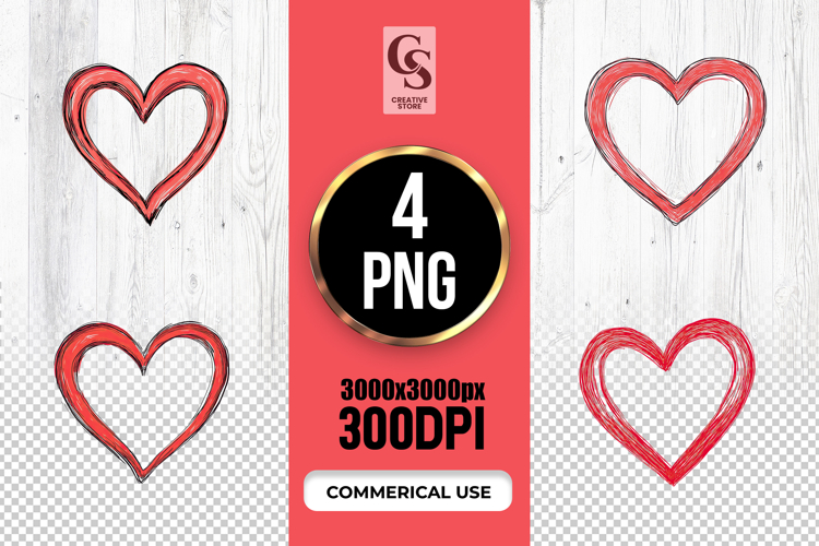 Valentine Heart Clipart Image 2