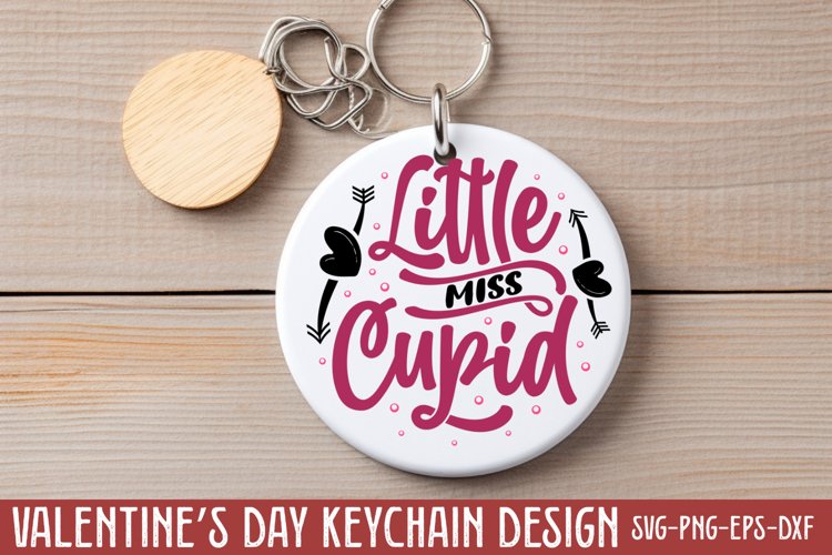 Little miss cupid SVG example image 1