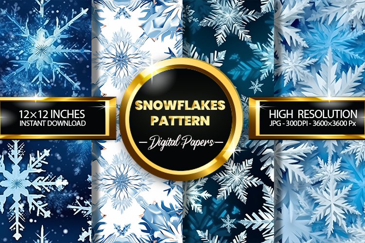 Snowflake Clipart Image 24