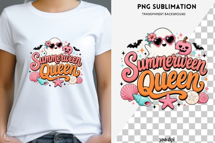Summerween png design for T-shirts