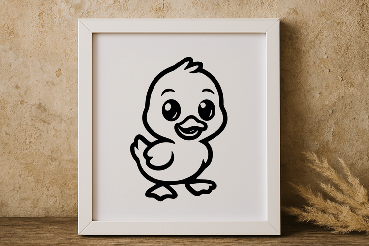 Cute Duck Clipart Image 23