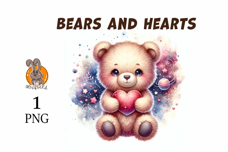 bears and a heart