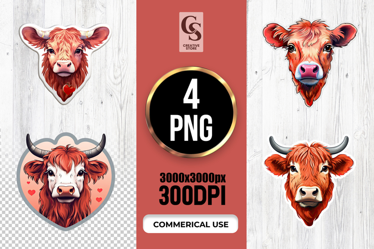 Highland Cow Svg Image 3