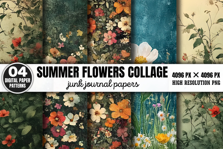 Summer Digital Paper Image 23