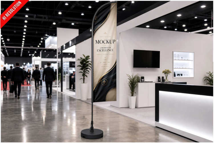 Feather Flag Trade Show