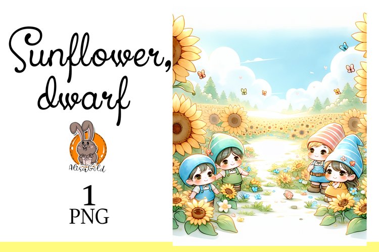 Gnome sunflower example image 1