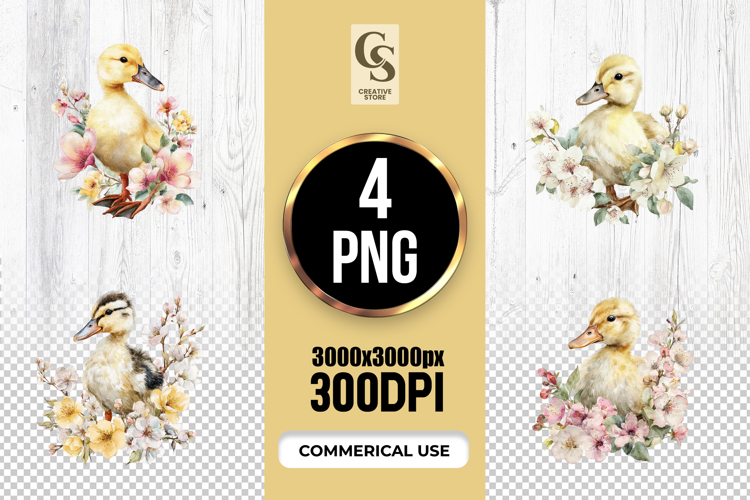 Duckling Clipart Image 17