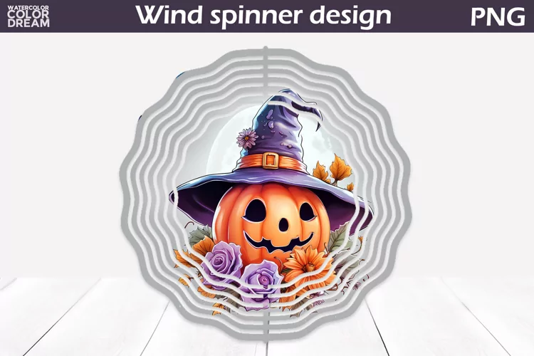 Pumpkin Halloween Wind Spinner | Wind Spinner Halloween
