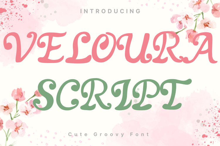 Veloura Script Style