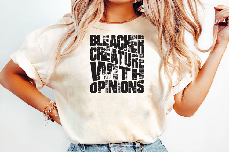 Bleacher Creature with Opinions PNG T-Shirt Design