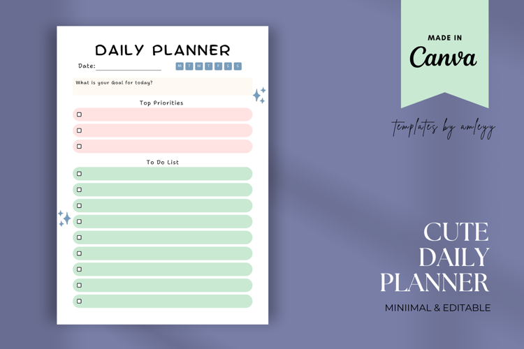 Printable Schedule Template