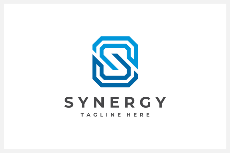 Synergy - Letter S Logo Design Vector Template