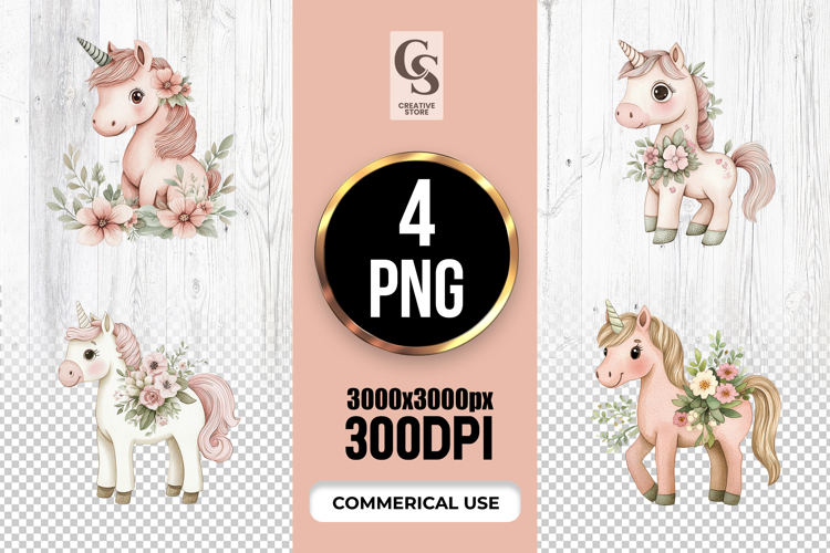 Unicorn Clipart Image 23