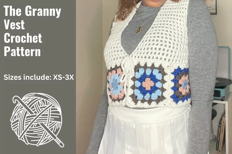 The Granny Vest Crochet Pattern