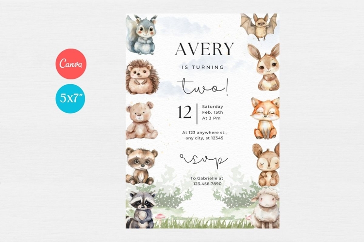 Baby Shower Invitation Template 333