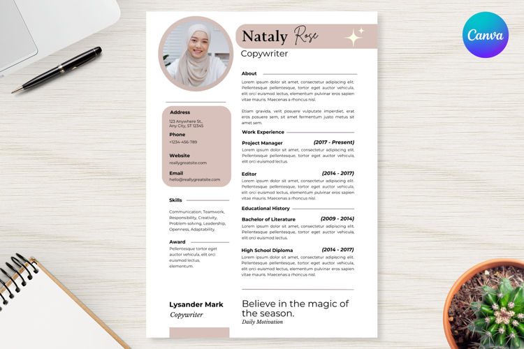 Clean Resume Template Image 19