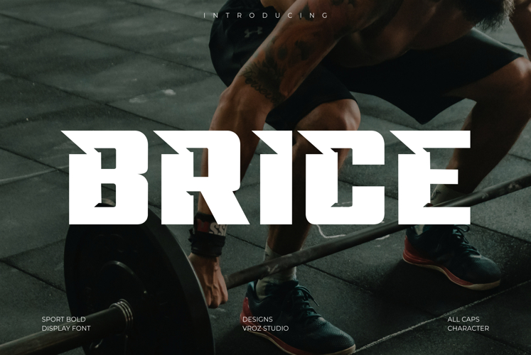 Brice - Sports Font