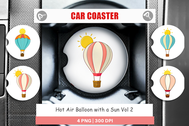 Hot Air Balloon Clipart Image 24