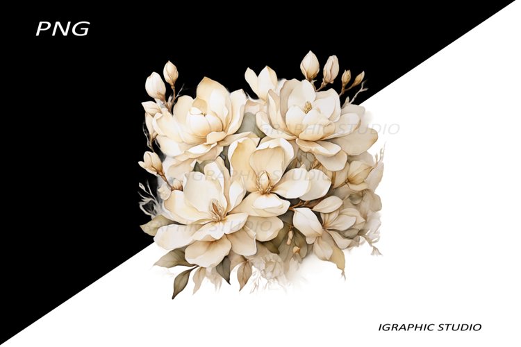 Magnolia Clipart Image 8