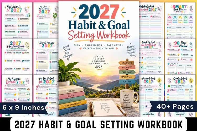 2027 Habit & Goal Setting Workbook