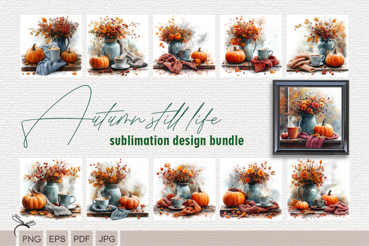 Autumn still life Digital paper