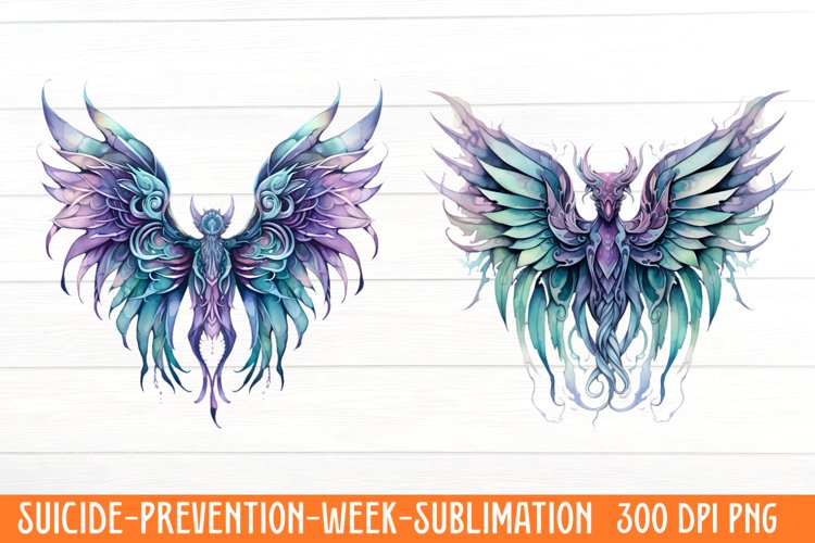 Suicide Prevention Week Sublimation Clipart example image 1