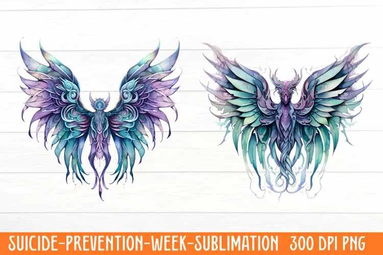 Suicide Prevention Week Sublimation Clipart