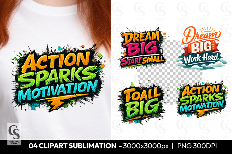 Motivation Quote Clipart PNG