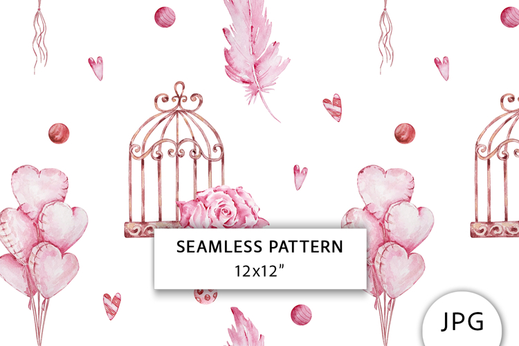 Pink Watercolor Backgrounds Image 21