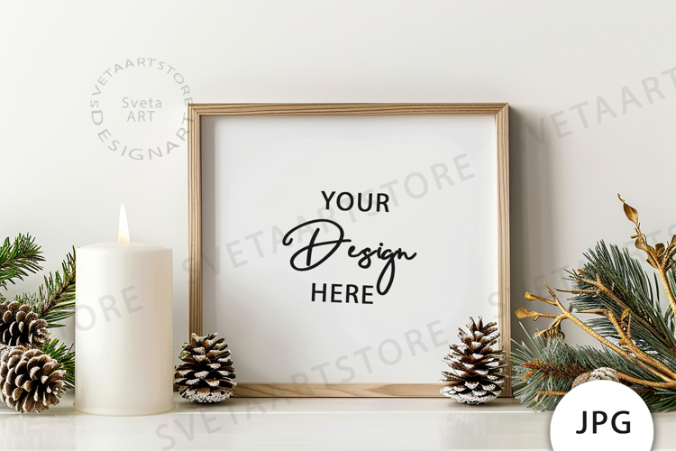 Christmas Aesthetic Mockup JPG