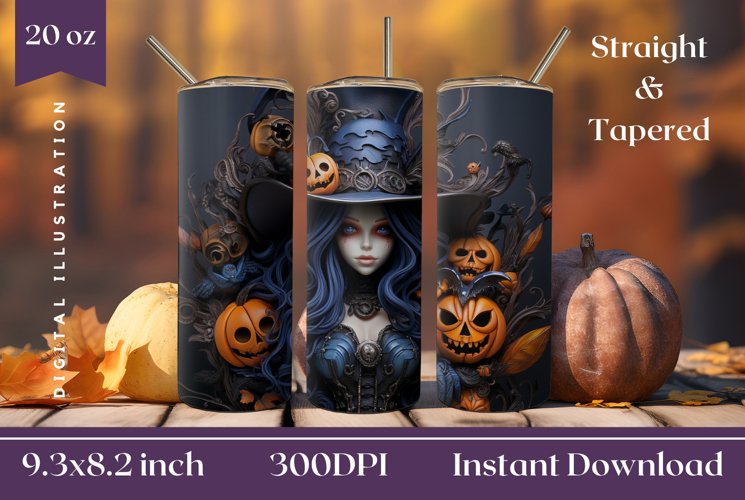 Halloween Tumbler Wrap Image 14