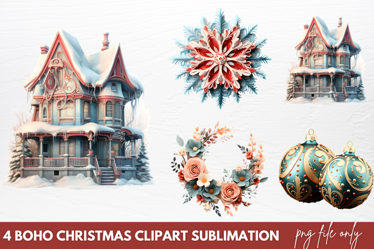 Christmas Watercolor Clipart Image 20