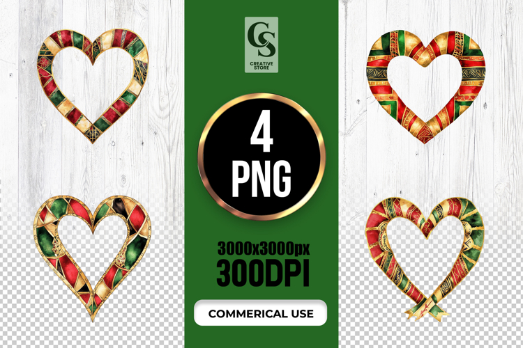 Red Heart Png Image 7