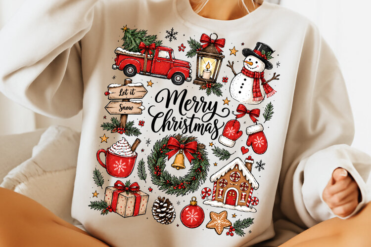 Trending Christmas PNG, Christmas PNG, Merry Christmas PNG example image 1