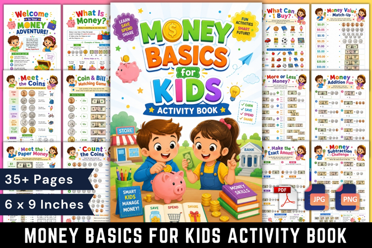 Money Basics for Kids Activity Book