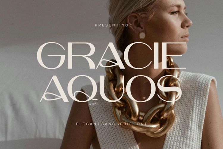 Gracie Aquos - Elegant Sans Serif