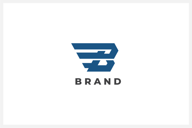 Brand Letter B Logo Design Vector