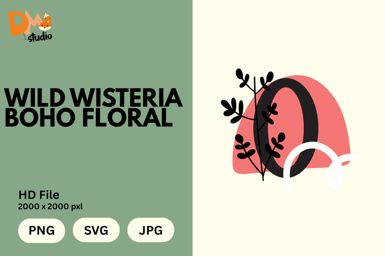 Floral Letter Svg Image 23