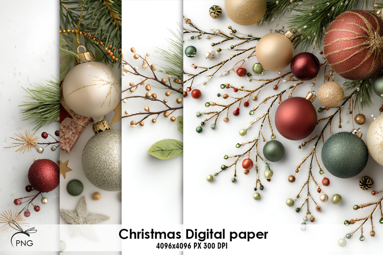 Christmas Background Clipart Image 16