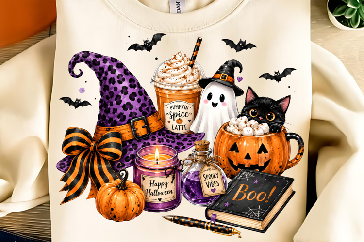 Funny Halloween PNG, Spooky Season Halloween PNG, Pumpkin
