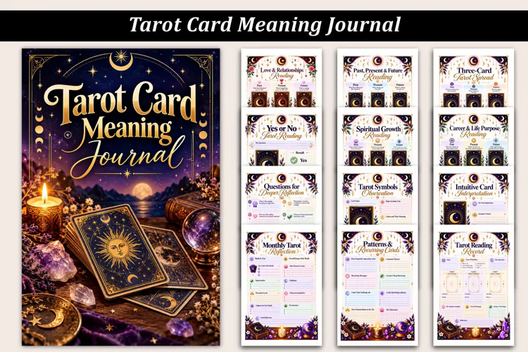 Tarot Card Meaning Journal