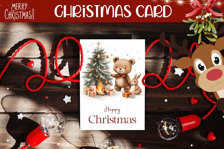 Christmas Card Template Image 24