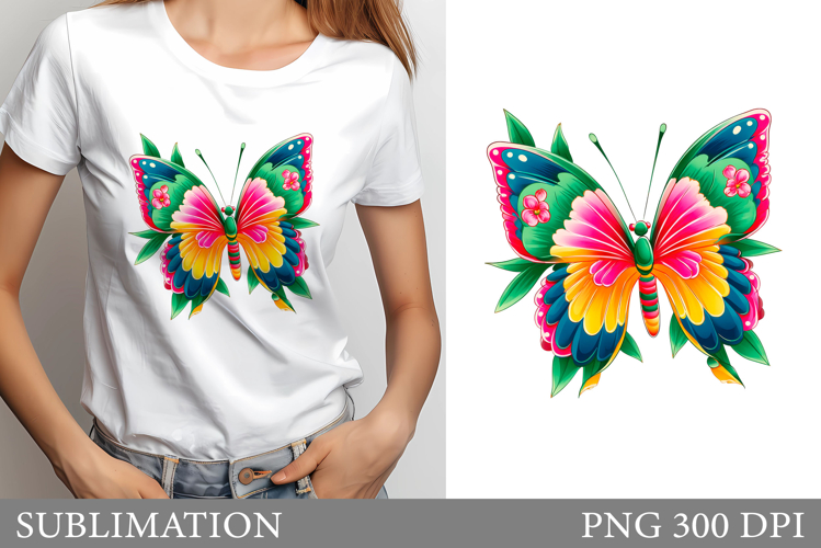 Watercolor Butterfly Clipart Image 8