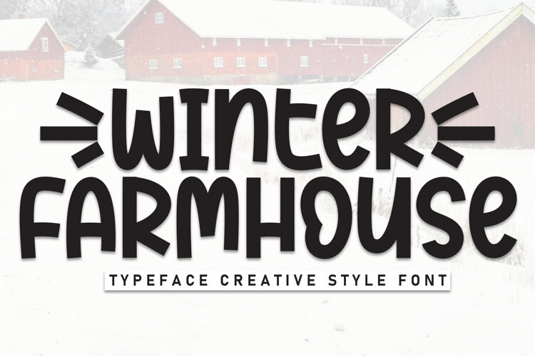 Winter Farmhouse example image 1