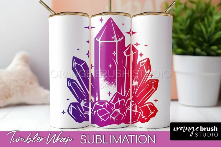 Celestial Tumbler Wrap, Boho Sublimation, Mystical Tumbler