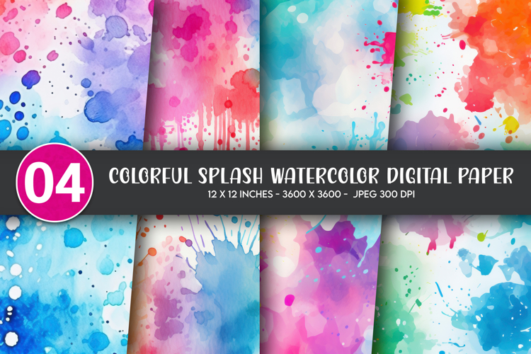 Splash Watercolor Image 14