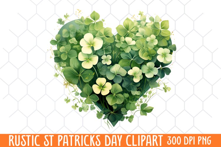 Rustic St Patricks Day Clipart, St. Patricks Day Clipart