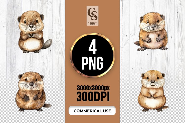 Beaver Clipart Image 15