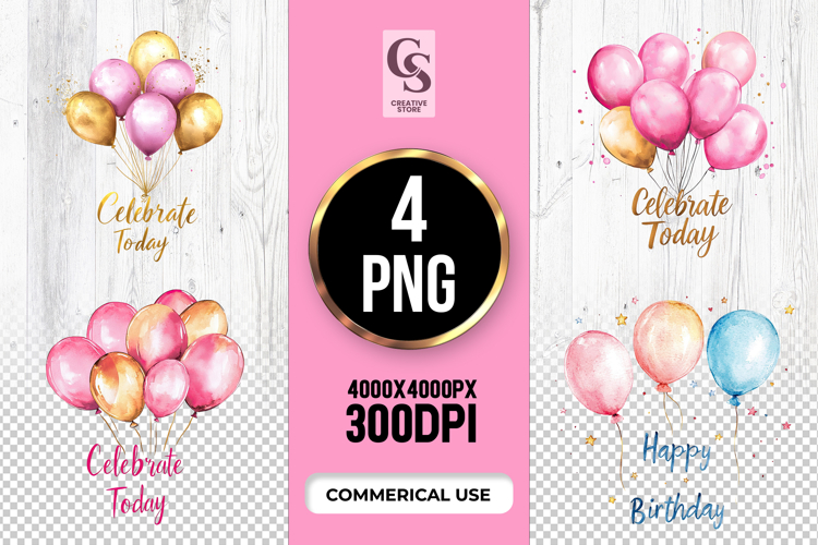 Pink Balloon Png Image 7