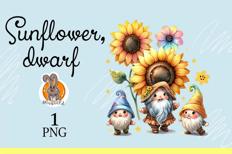 Gnome sunflower